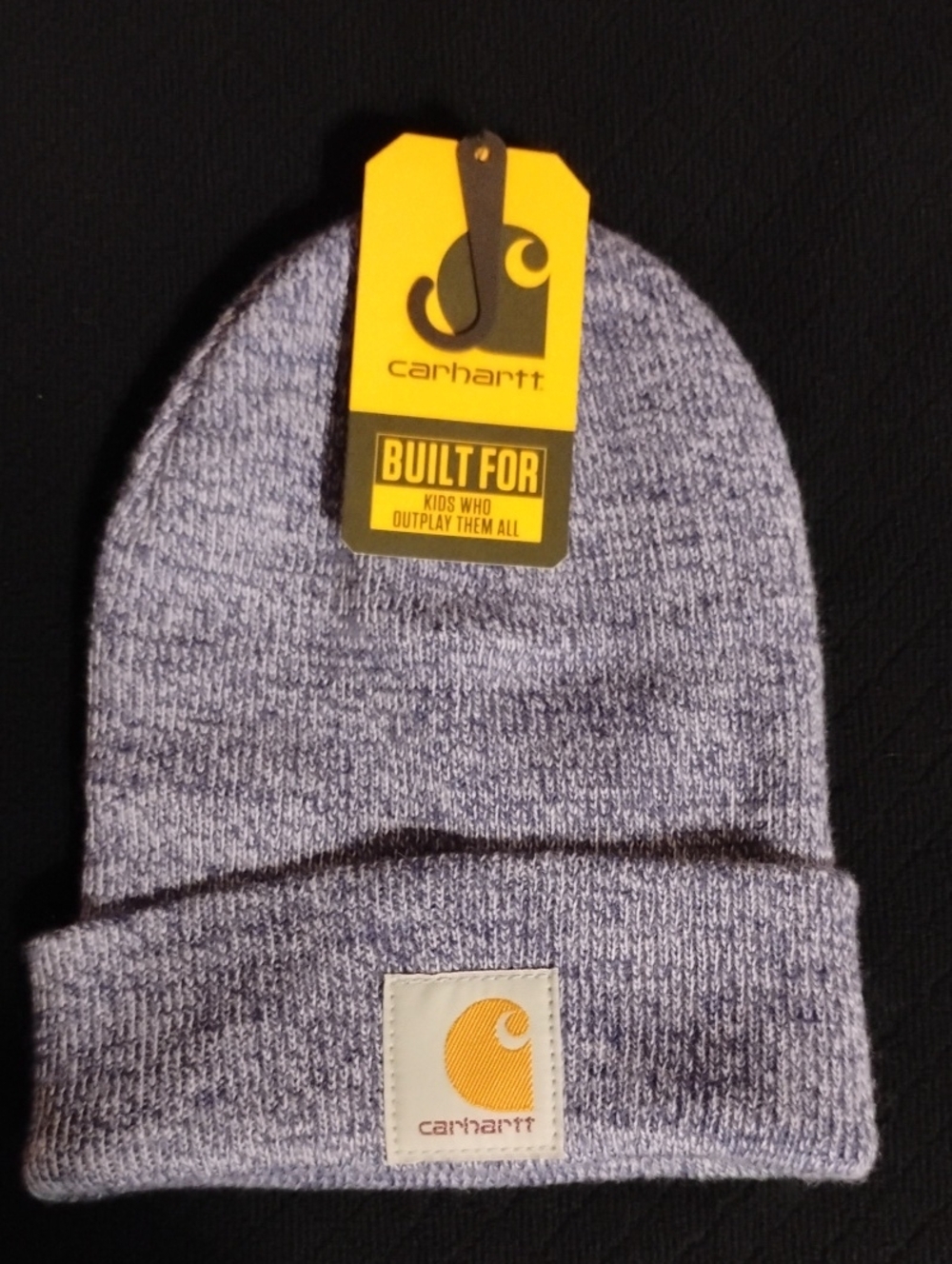 Carhartt Toddler Knit Beanie Hat NWT 100% Acrylic Logo Winter Cap